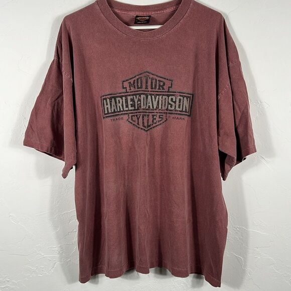 🔥🏍️ Vintage 80’s HARLEY-DAVIDSON Tennessee 1985 Single Stitch Tee XL - PERFECT - Picture 4 of 8
